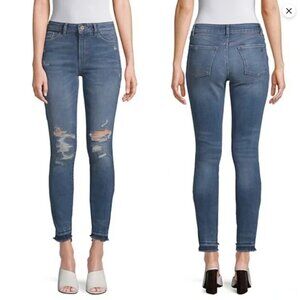 DL1961 Farrow Skinny Raw Hem Jeans Size 30 NWOT